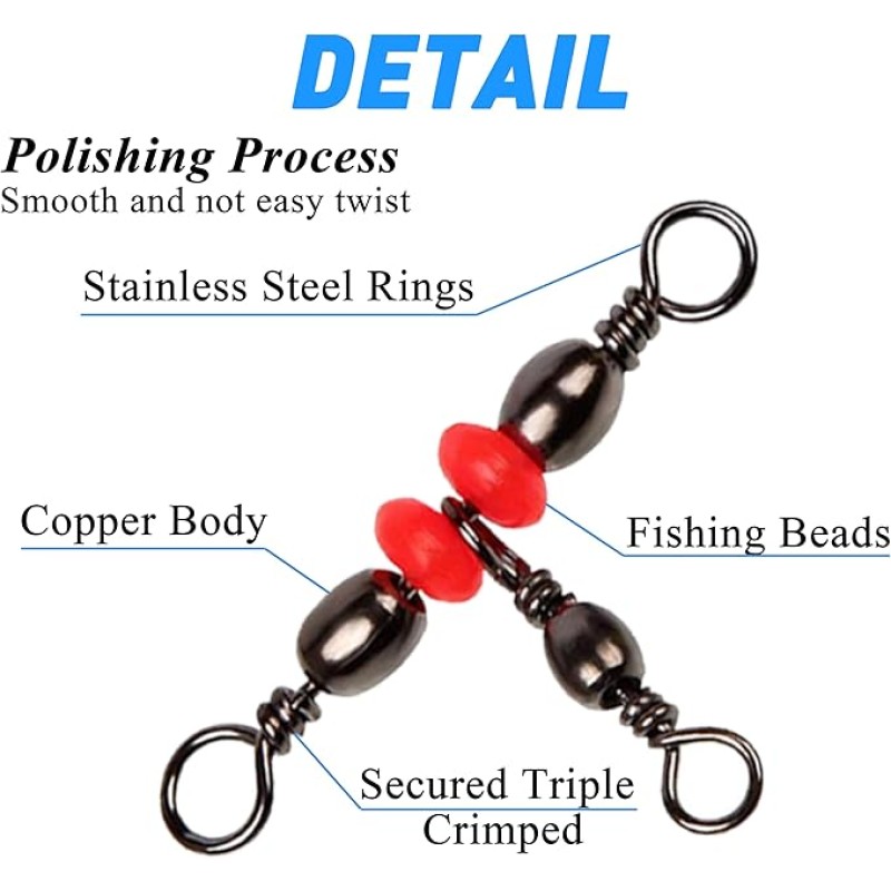 Triple Swivel Manufacturer - OEM Custom T-Shape Barrel Connector