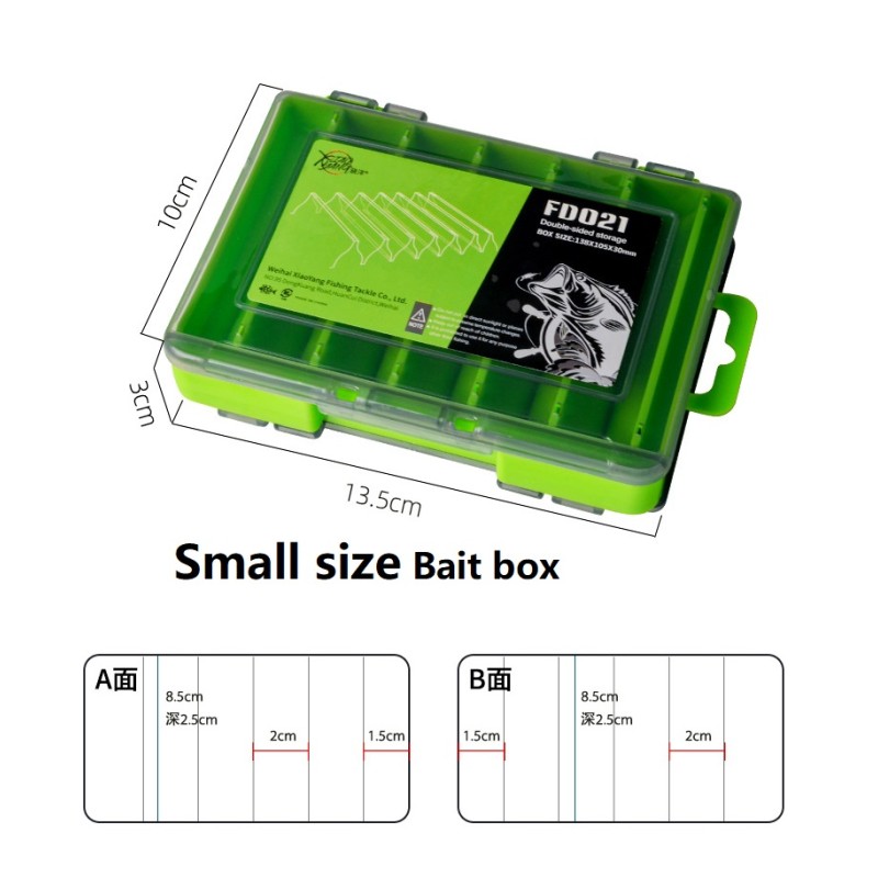Fishing Tackle Box Factory - OEM Custom Clear Double Sided