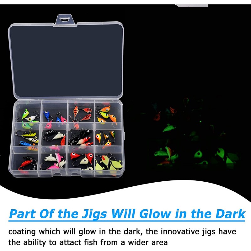 Ice Fishing Jigs Factory - OEM Custom Walleye Perch Lures