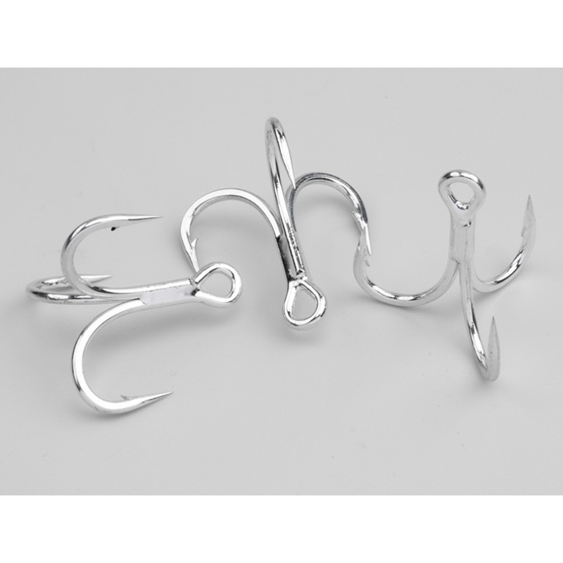 Treble Fishing Hooks Factory - OEM Custom High Carbon Steel