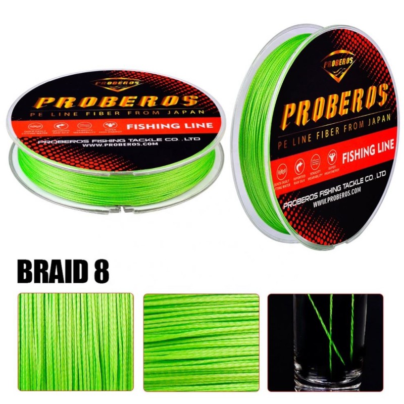 Braided Fishing Line Factory - OEM Custom 8 Weaves Multifilament