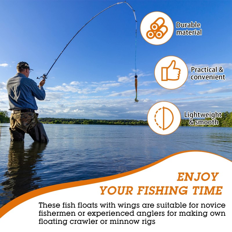 Drift Fishing Bobber Factory - OEM Custom Spin N Glo Winged