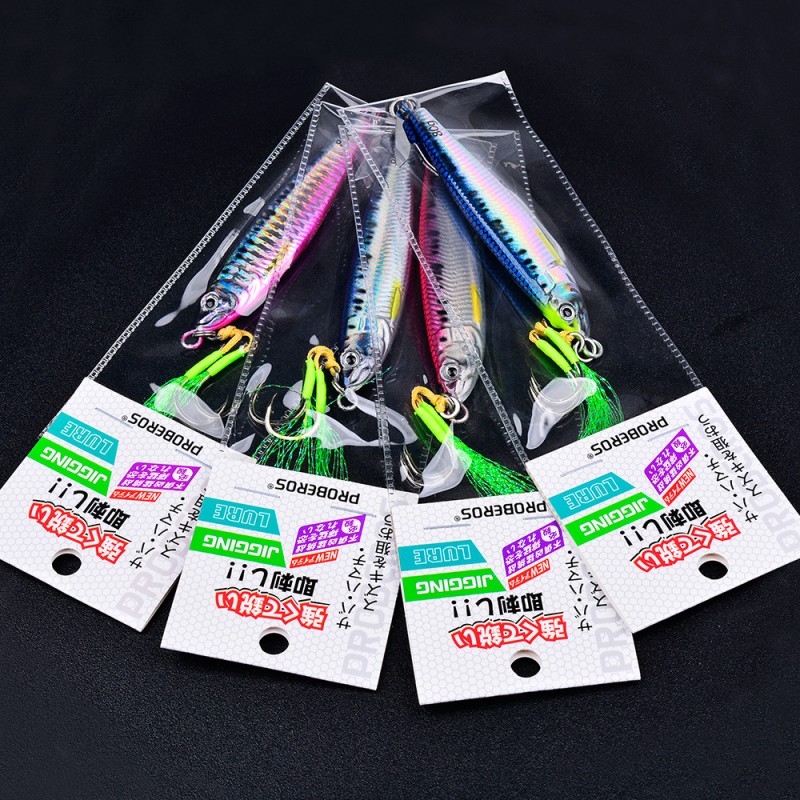Luminous Fishing Lure Manufacturer - OEM Custom Metal Jigging Bait