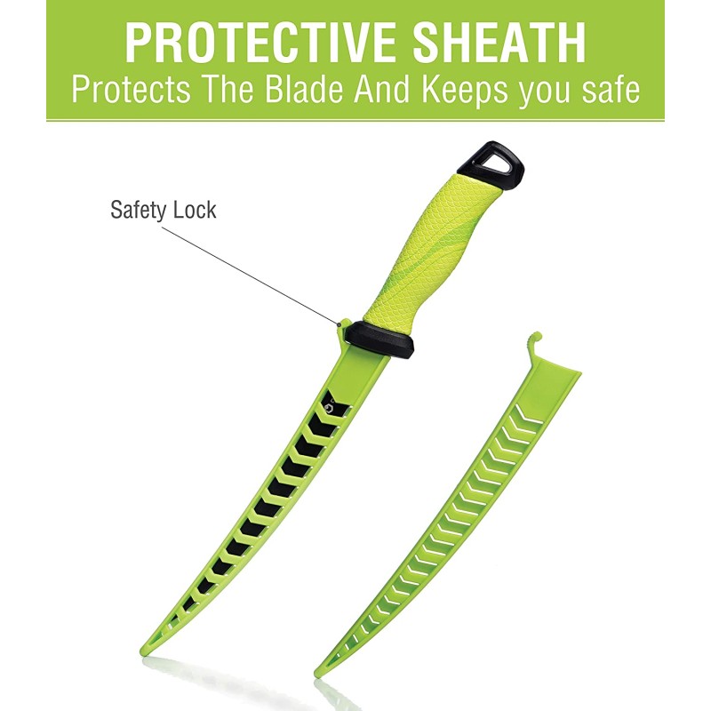 Fishing Fillet Knife Manufacturer - OEM Custom Golf Handle Multi-function