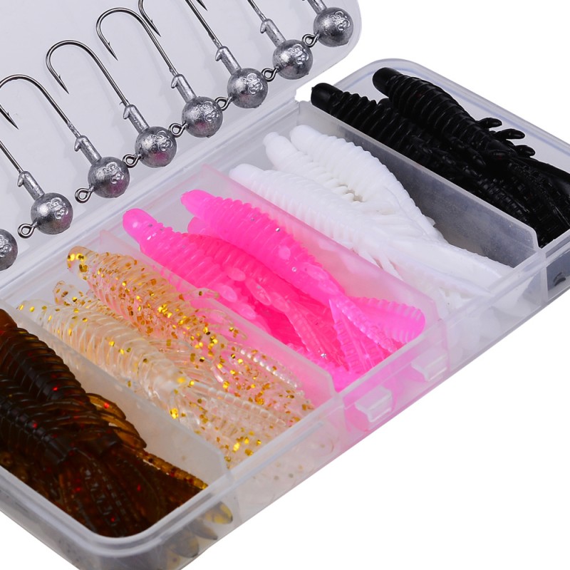 Prawn Fishing Lure Set Manufacturer - OEM Custom Soft Shrimp Jig