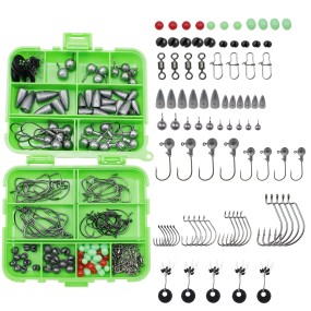 Worm Hook Set Factory - OEM Custom Lead Jig Hooks