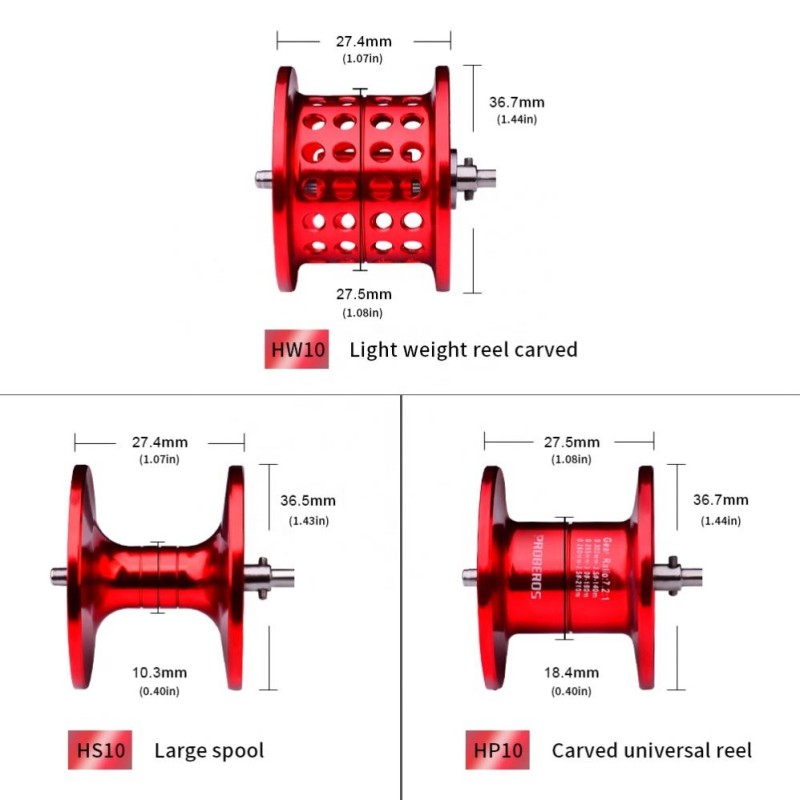 Baitcasting Reel Manufacturer - OEM Custom Carbon Shell Gear Ratio