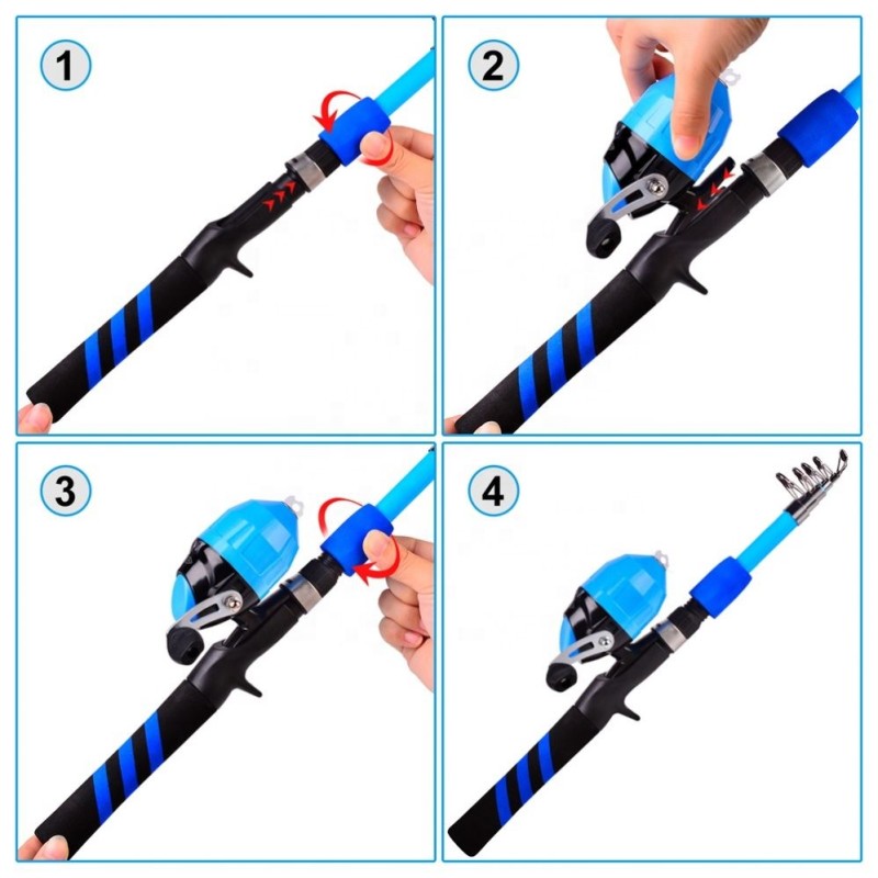 Kids Fishing Rod Factory - Wholesale Custom Portable Bag Combo