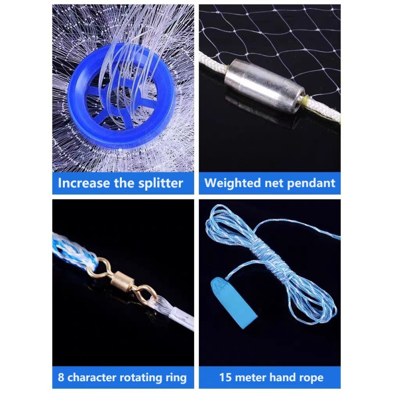 Fishing Cast Net Manufacturer - OEM Custom Monofilament Lead Pendant