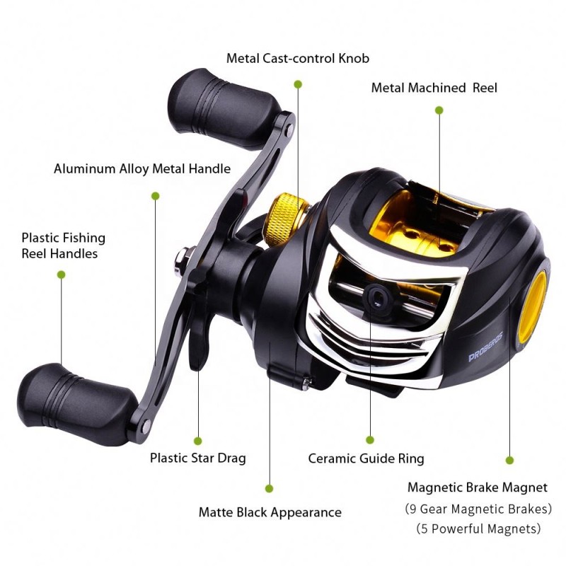 Baitcasting Reel Manufacturer - OEM Custom 7.2:1 Metal Spool