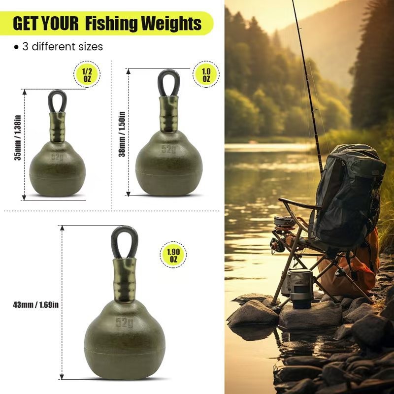 Carp Fishing Sinkers Factory - OEM Custom Back Lead Clip