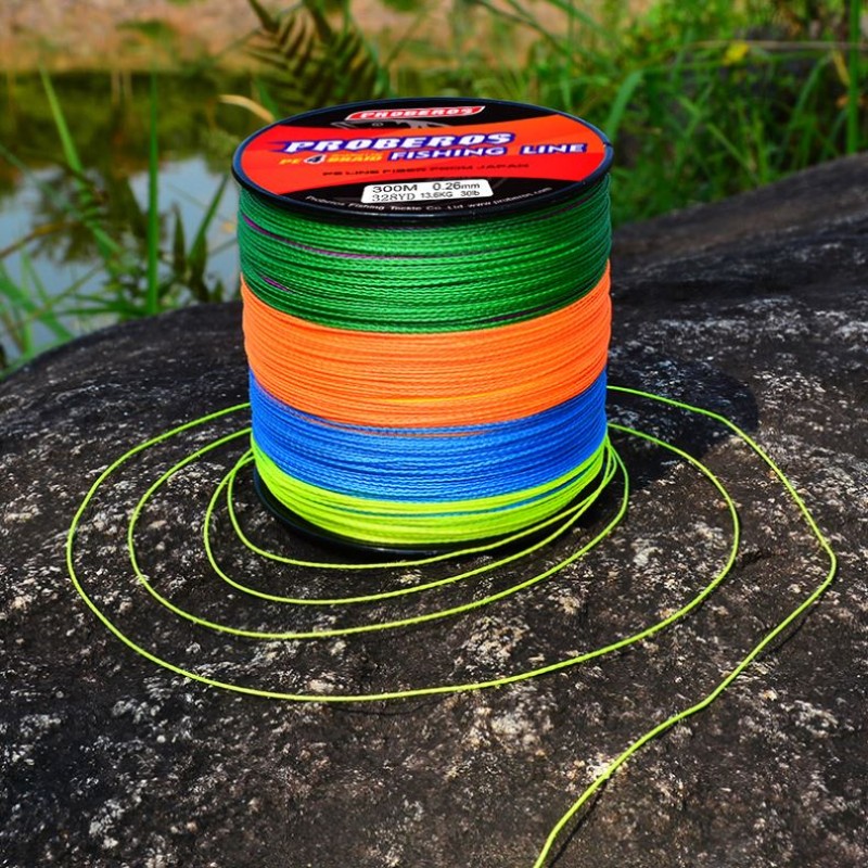 PE Braided Line Manufacturer - OEM Custom 4 Weaves Braid Fishline