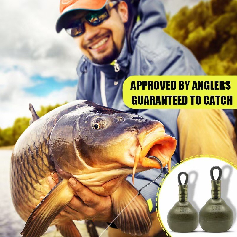 Carp Fishing Sinkers Factory - OEM Custom Back Lead Clip
