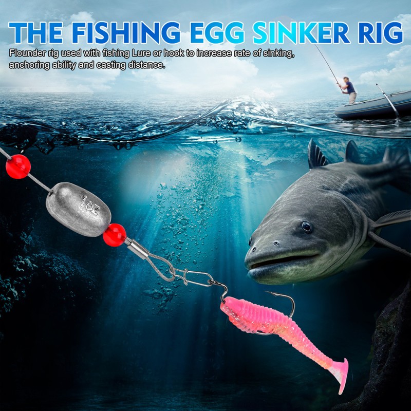 Fishing Egg Sinkers Factory - OEM Custom Carolina Rigs