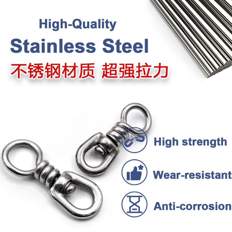 Fishing Snap Swivel Manufacturer - OEM Custom 304 Stainless Steel