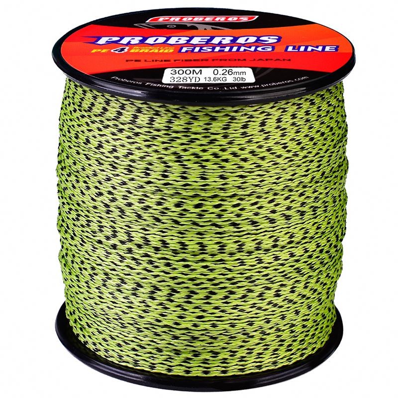PE Braided Line Manufacturer - OEM Custom 4 Weaves Braid Fishline