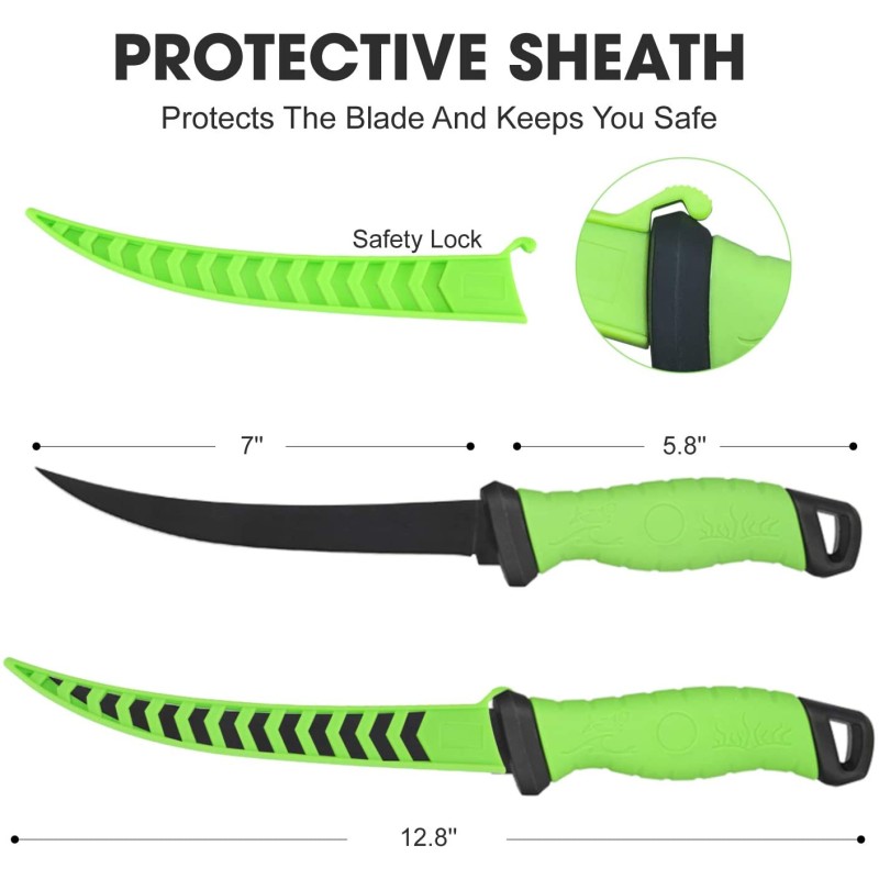 Fish Fillet Knife Manufacturer - OEM Custom Non-stick Coating PP