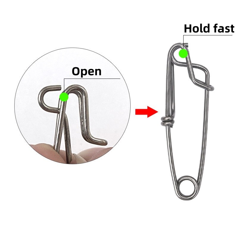 Fishing Snap Factory - OEM Custom Stainless Steel Open Eye