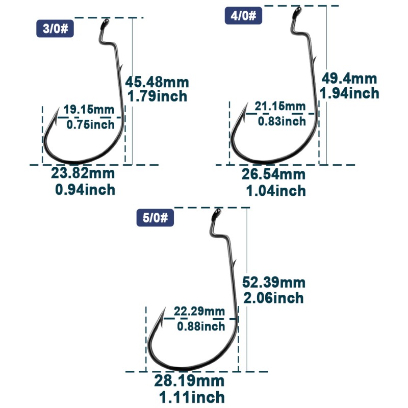 KR Worm Lure Hook Manufacturer - OEM Custom Baithold Fishhooks