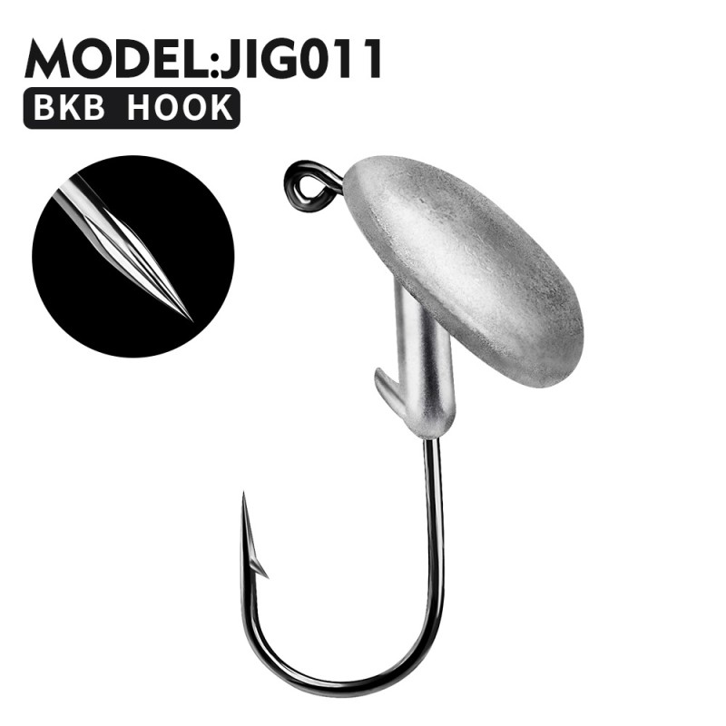 Lead Jig Hook Factory - OEM Custom Round Ball Shape Head
