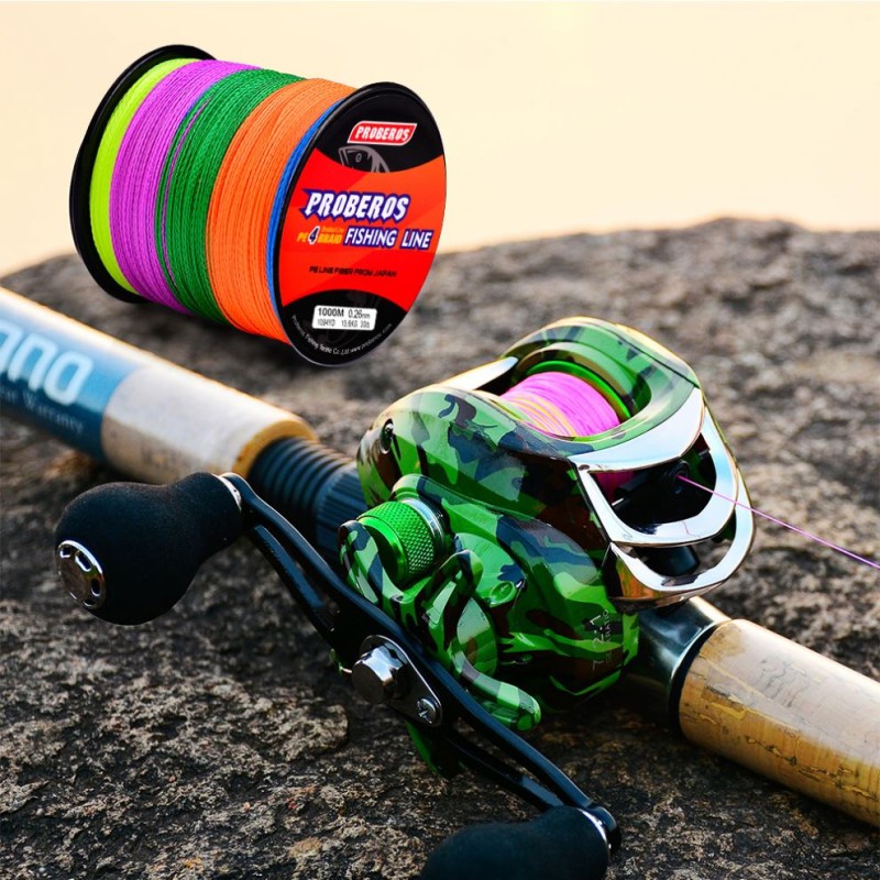 Braided Fishing Line Manufacturer - OEM Custom 8 Strands Camouflage