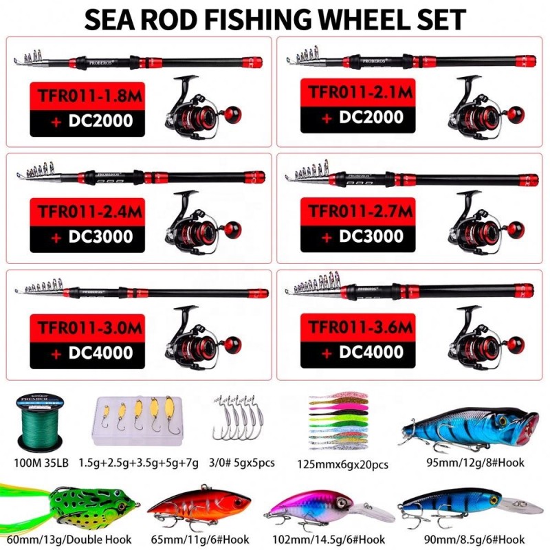 Fishing Rod Combo Factory - OEM Custom Portable Telescopic Pole