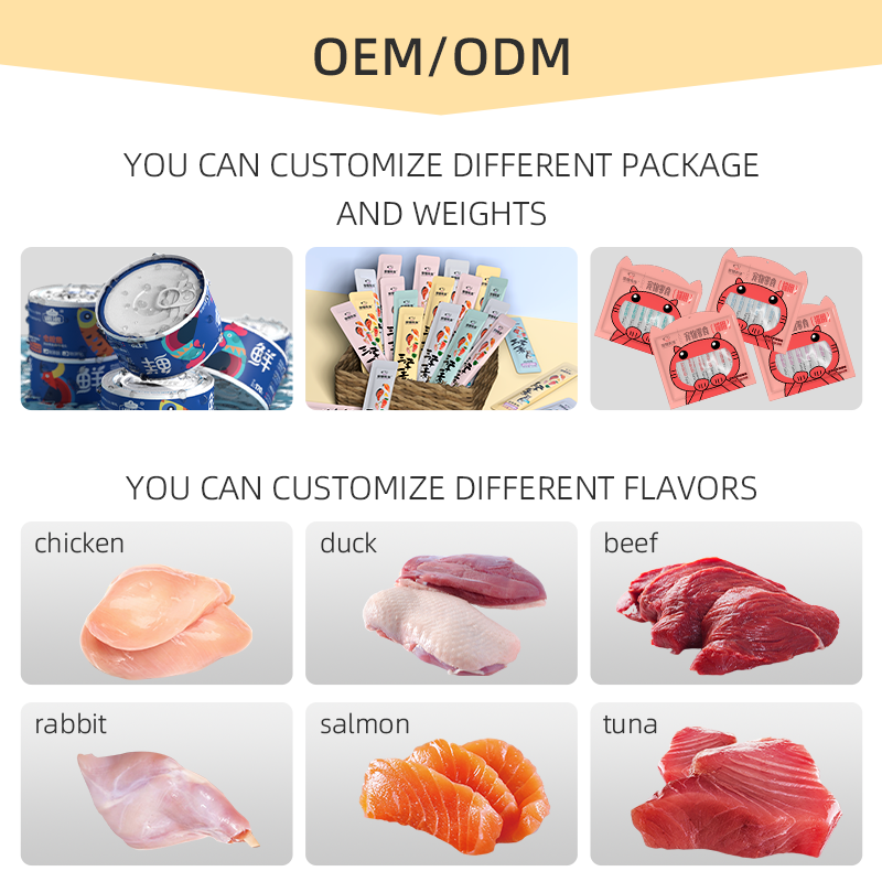 Cat Treat Factory - Custom 13g Teal Fresh Meat Wet Food