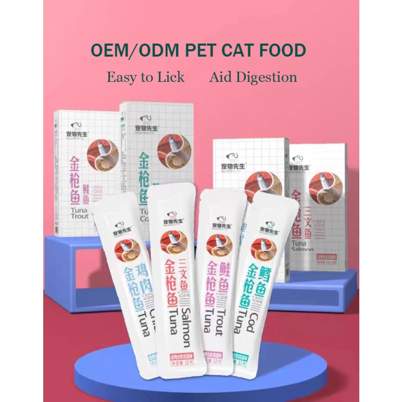 Cat Treat Factory - Mr.pet All Stages Multi-Flavor 13g Stick