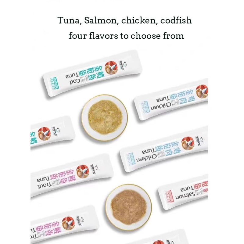 Cat Treat Factory - Mr.pet All Stages Multi-Flavor 13g Stick