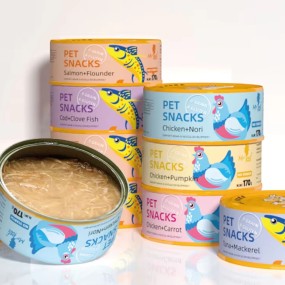Pet Food Factory - OEM ODM Chicken Salmon Breast Tin Cans