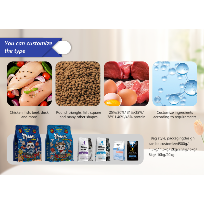 Cat Food Manufacturer - OEM ODM Imported Kibble Bulk Snack