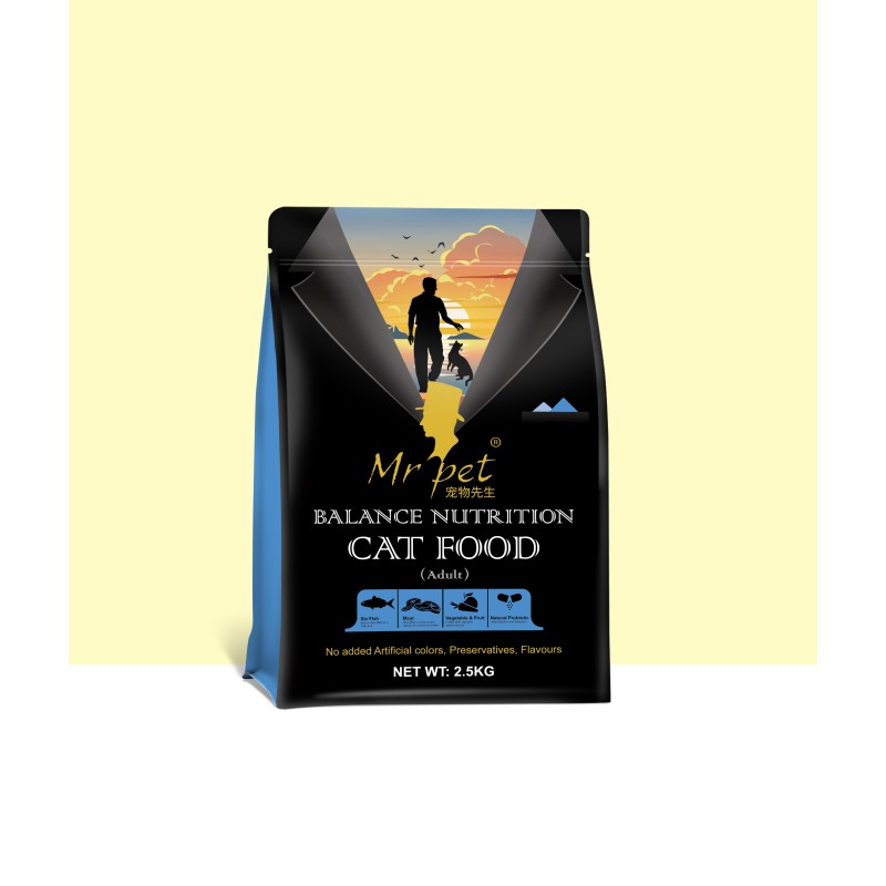 Kitten Cat Food Supplier - OEM Beef Flavor Bulk Dry All Stages