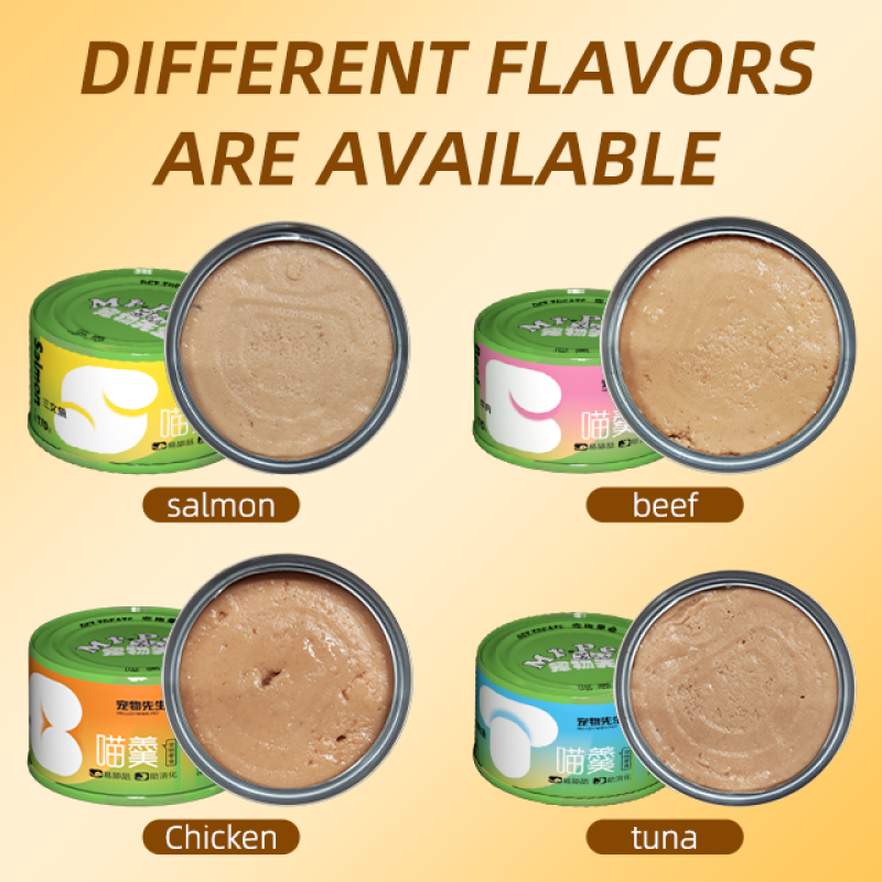 Pet Canned Food Manufacturer - Organic 170g Real Meat Natural