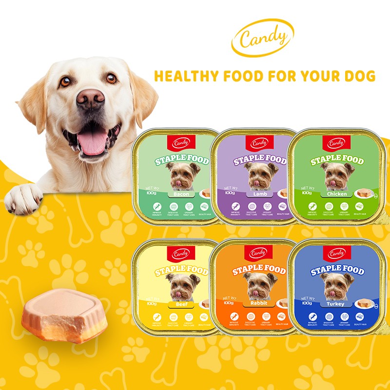 Dog Treat Factory - Candy Alu Tin Super Palate 100g