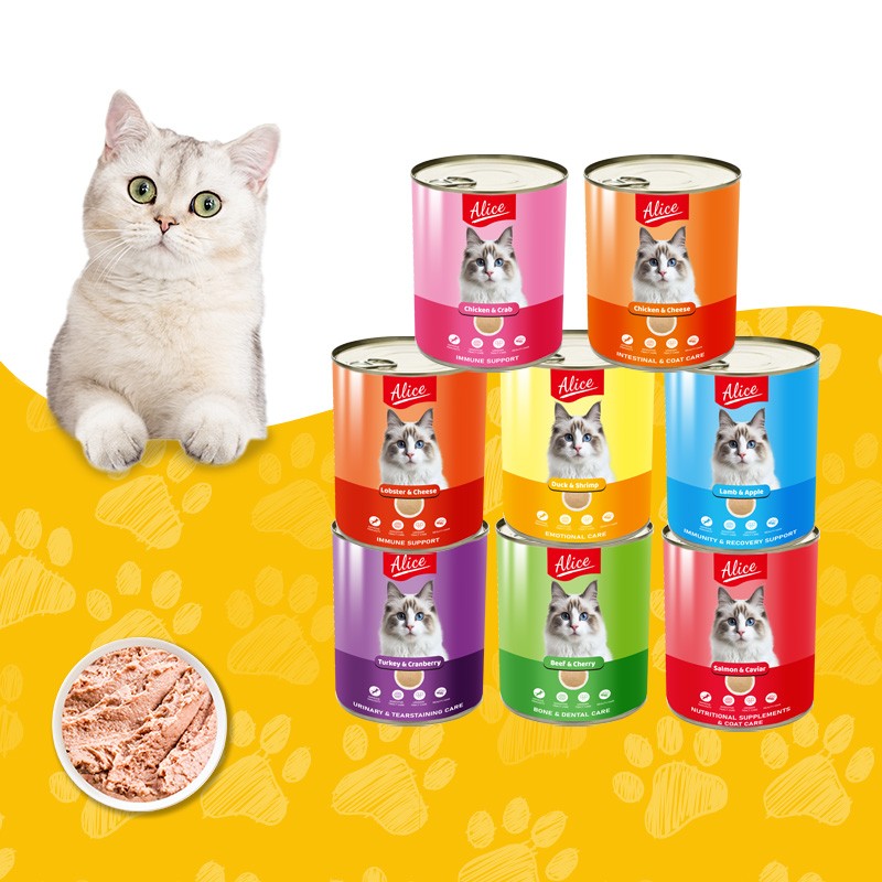 Cat Pate Manufacturer - Alice New Content Type 375g Super