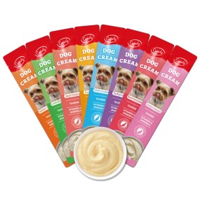 Dog Creamy Supplier - Creamy Treat 17g*8 Flavors Wholesale