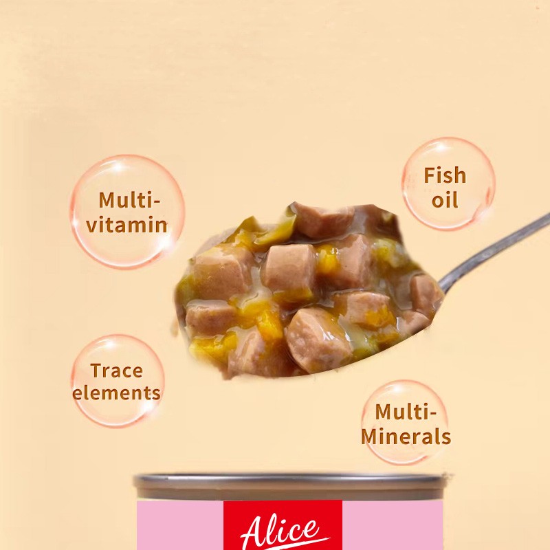 Dog Broth Manufacturer - Alice Chunk Broth Can New Content