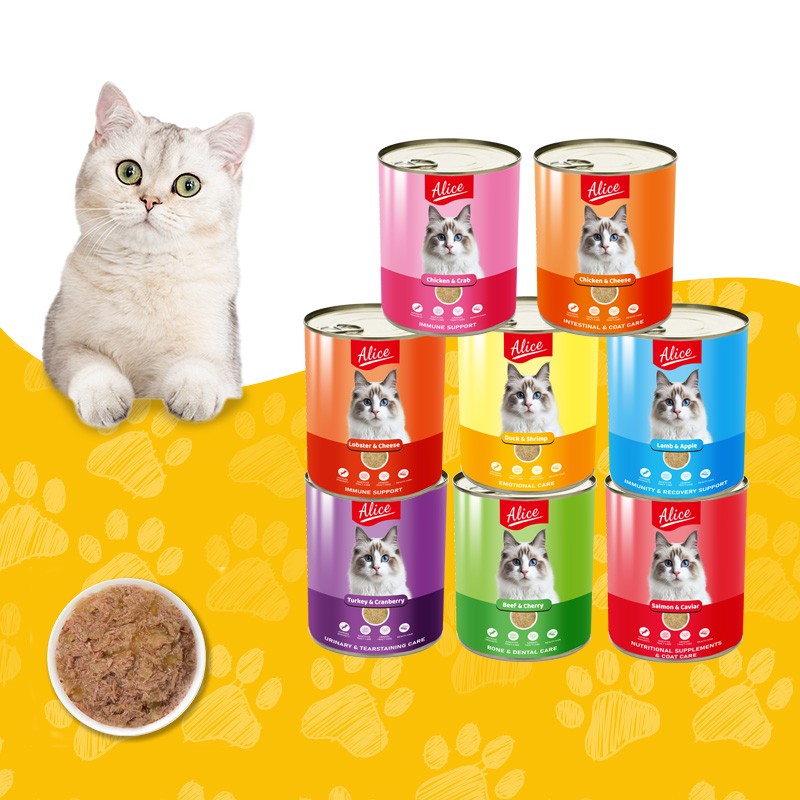 Cat Jelly Factory - Alice Slice Can 375g Multi Flavors