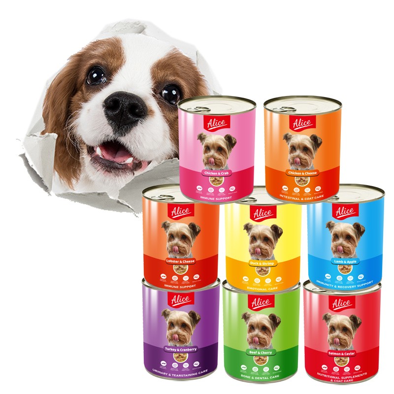 Dog Broth Manufacturer - Alice Chunk Broth Can New Content