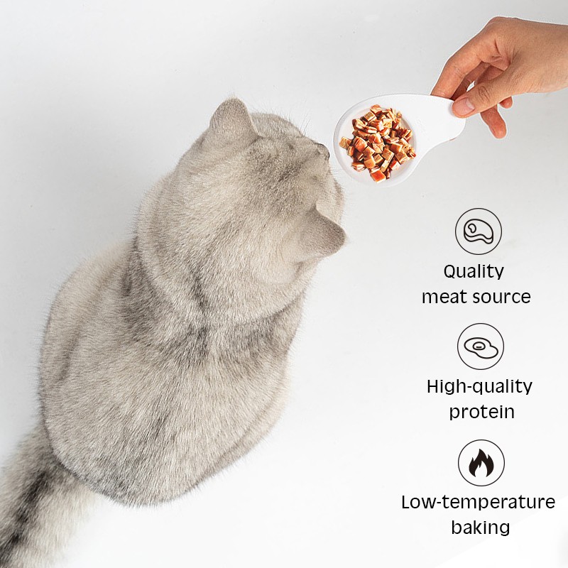 Cat Treat Manufacturer - OEM ODM Air-dried Lamb Cod Bite
