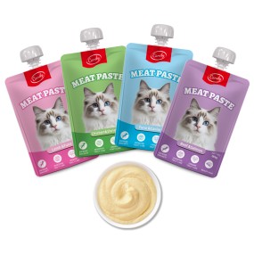 Cat Snack Supplier - Hot Sale 80g Meat Soup 4 Flavors