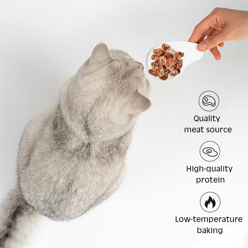 Cat Snack Manufacturer - OEM ODM Air-dried Tuna Cod Slice