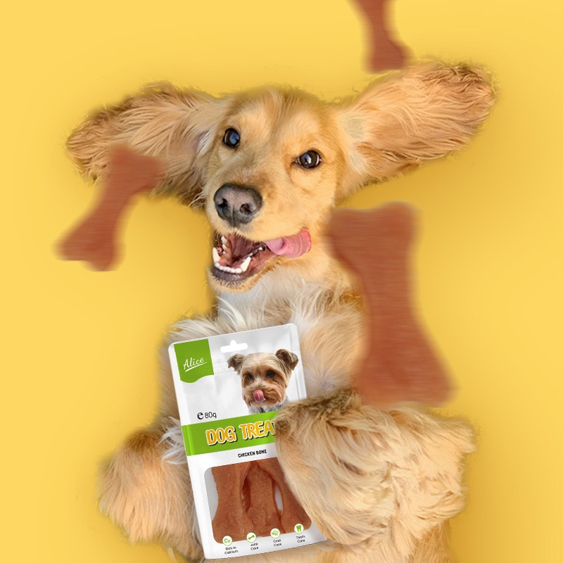 Dog Treat Factory - OEM ODM Air-dried Chicken Bone Beef