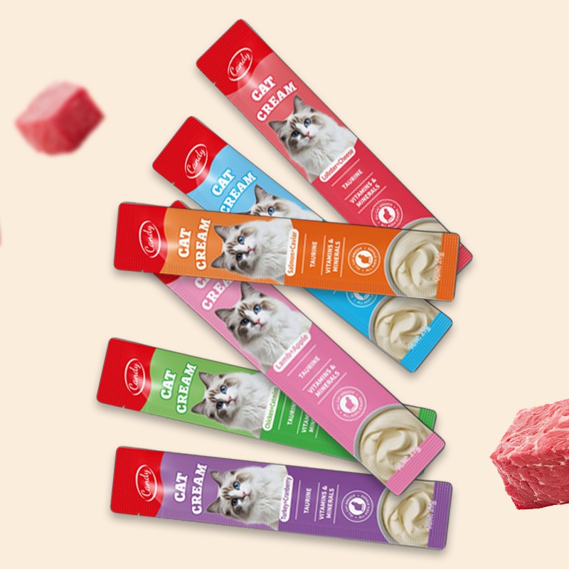 Cat Treat Supplier - Customize 17g*6 Salmon Caviar Snack Box