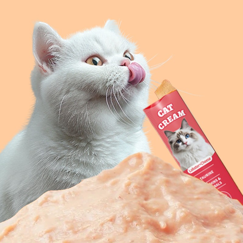 Cat Treat Supplier - Customize 17g*6 Salmon Caviar Snack Box