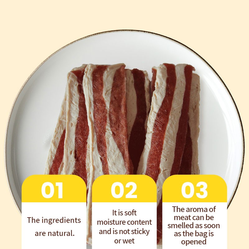 Dog Treat Factory - OEM ODM Air-dried Duck Pollock Fillet