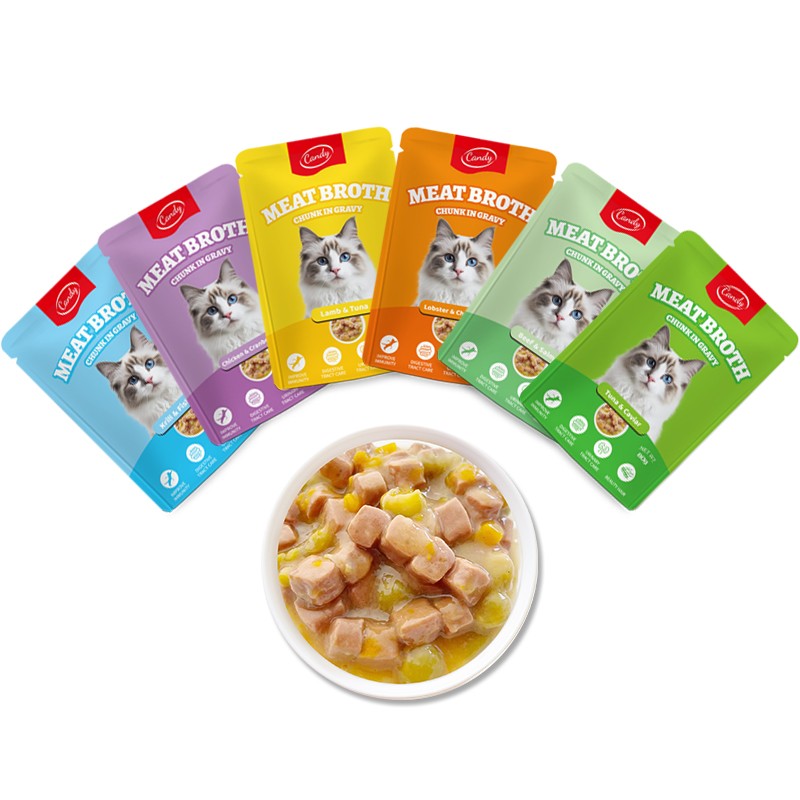 Cat Food Factory - Alice Slice Broth Various Flavors Pouch