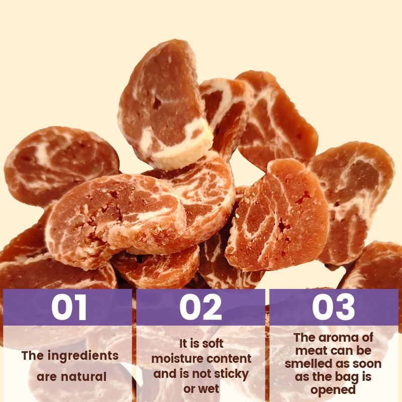 Cat Treat Supplier - OEM ODM Air-dried Lamb Cod Steak