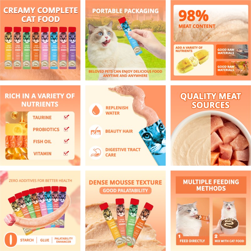 Wet Food Supplier - Alice 17g Plant Protein OEM ODM Tuna