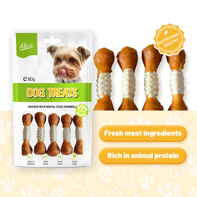 Dog Snack Manufacturer - OEM ODM Air-dried Chicken Dental Stick